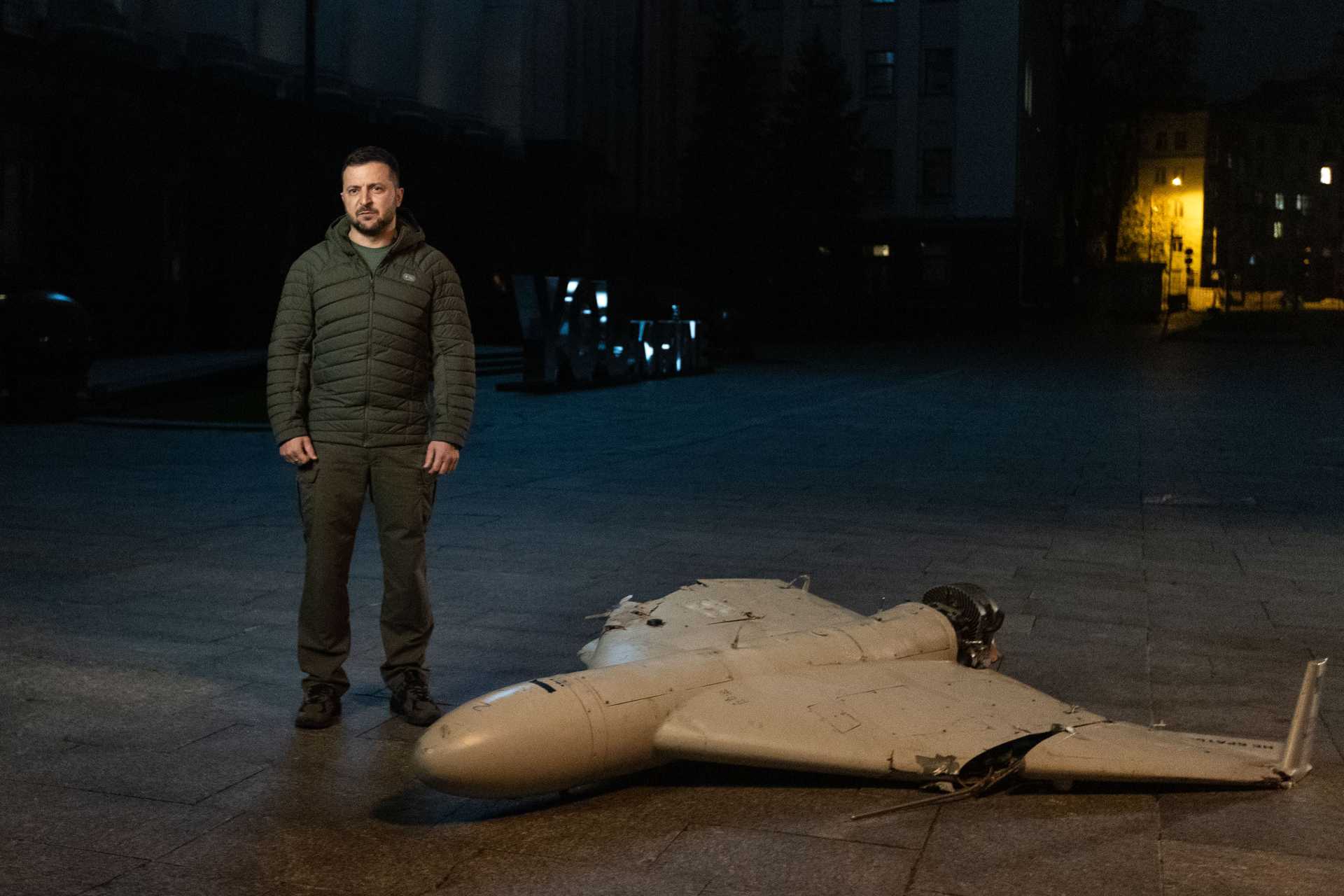 Still from the video address by the President of Ukraine Volodymyr Zelenskyy on the 246th day of Russia's full-scale war against Ukraine, 28 October 2022.